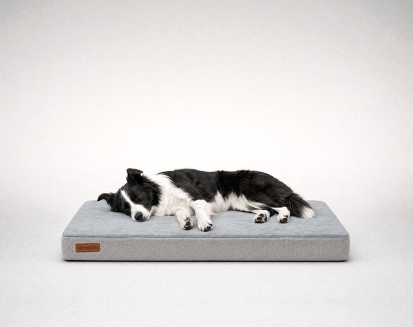 Orthopedic Dog Mattress, Flat and Open
