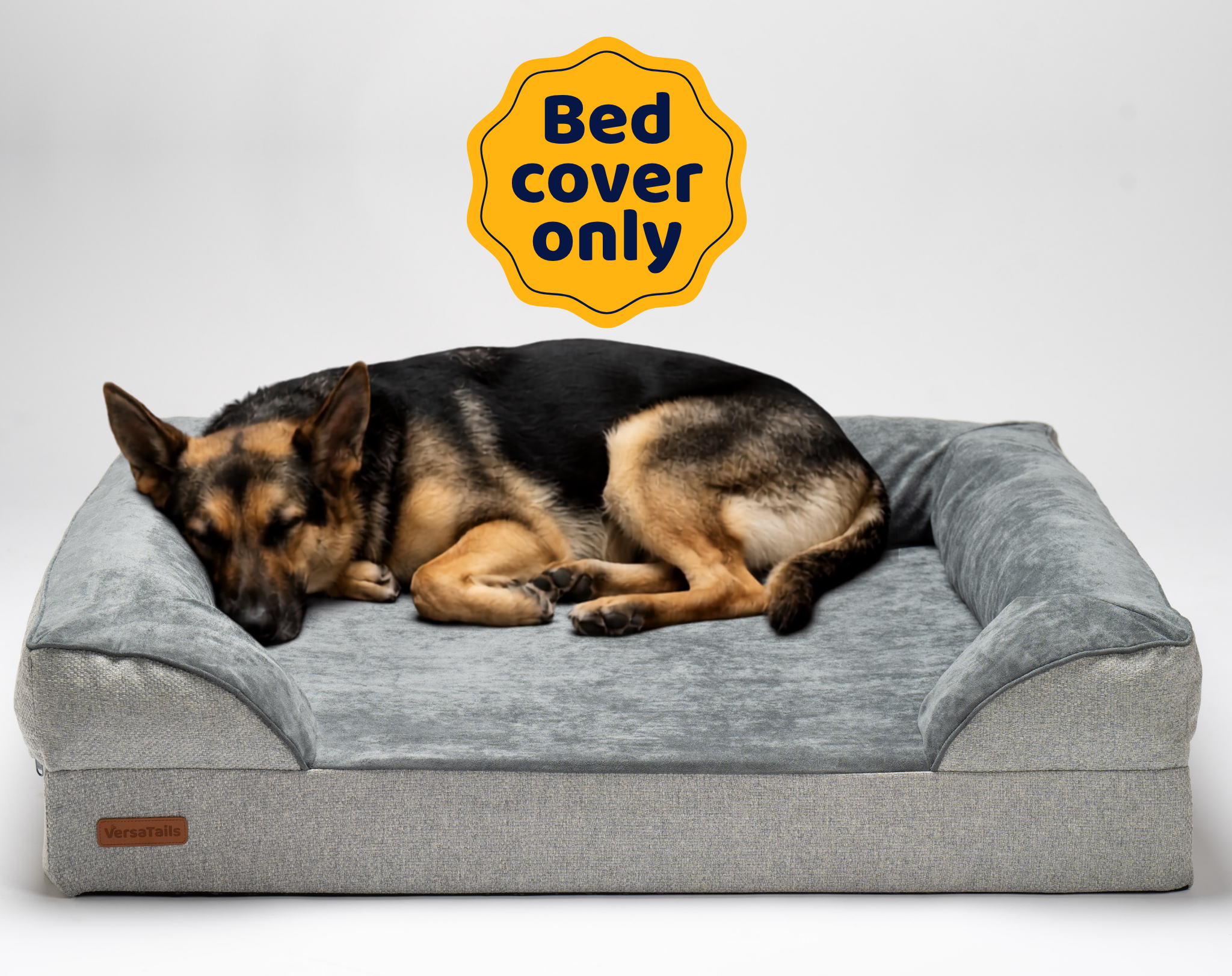 VersaTails® Dog Bed Cover – Replacement, Washable