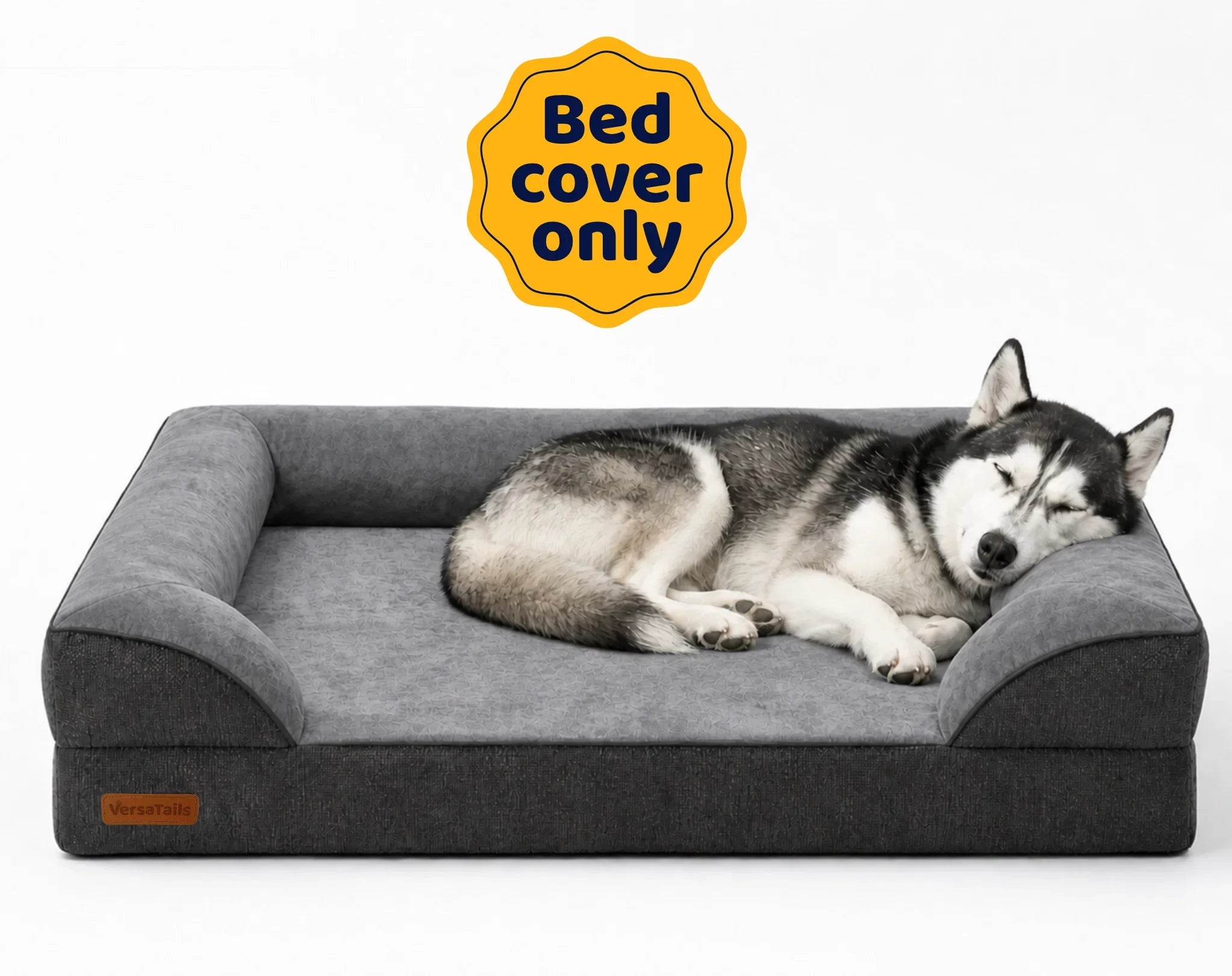 VersaTails® Dog Bed Cover – Replacement, Washable
