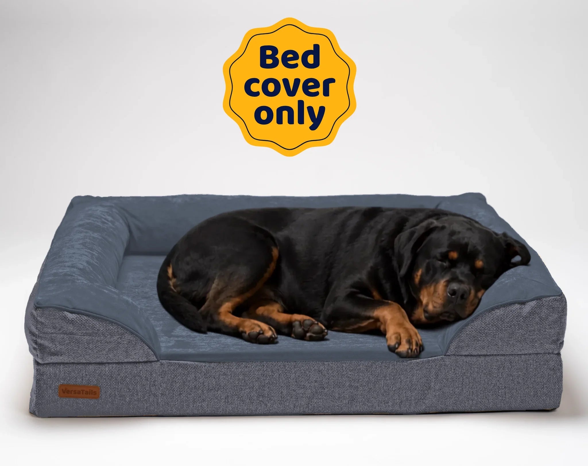 VersaTails® Dog Bed Cover – Replacement, Washable