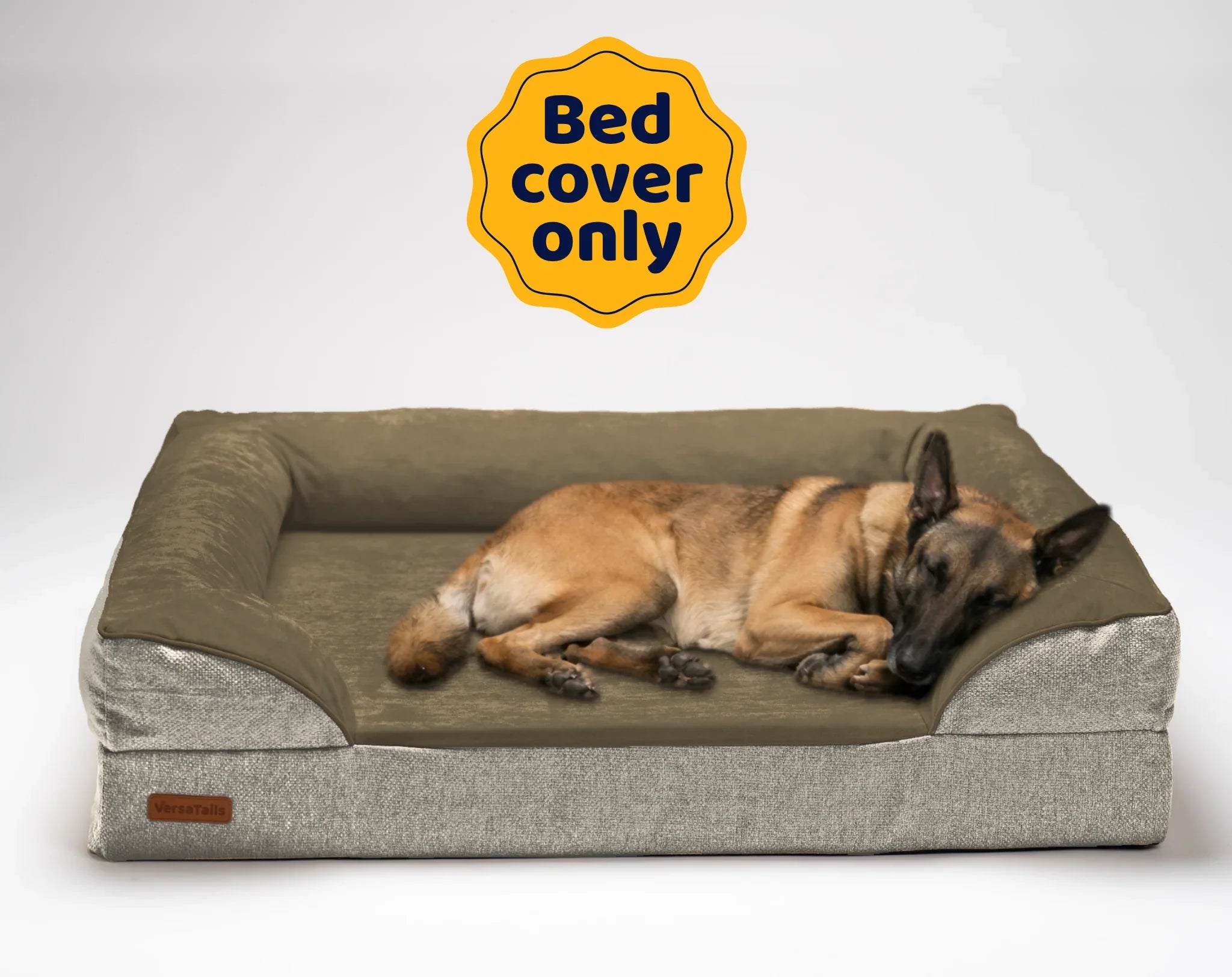 VersaTails® Dog Bed Cover – Replacement, Washable