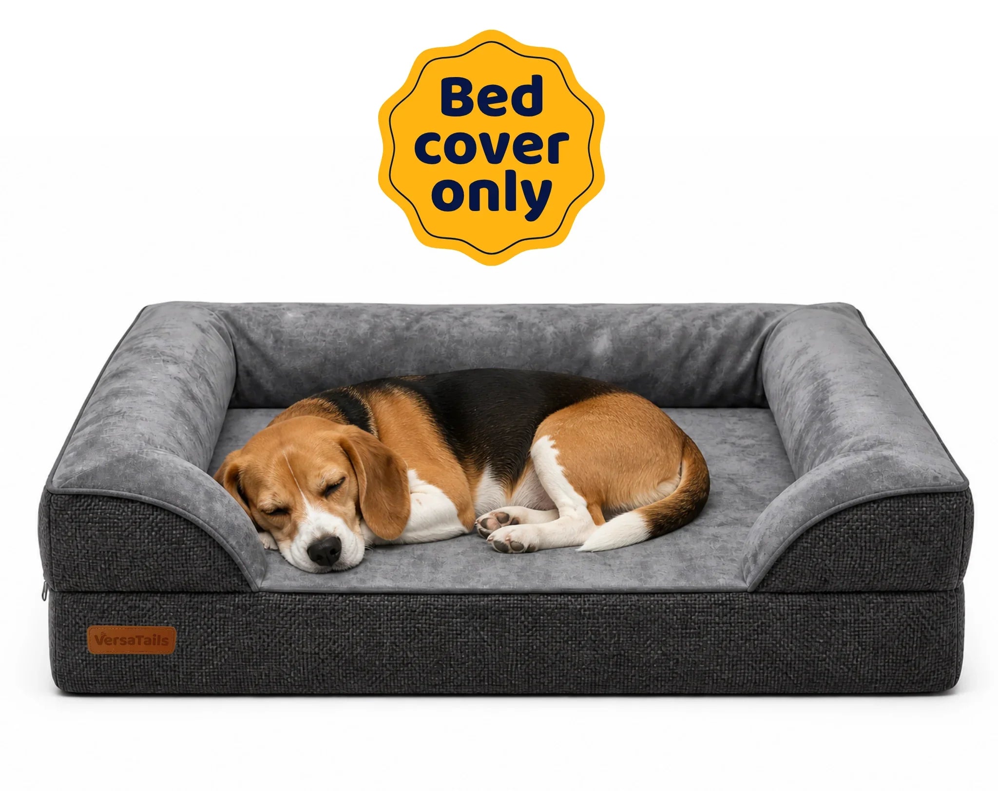 VersaTails® Dog Bed Cover – Replacement, Washable