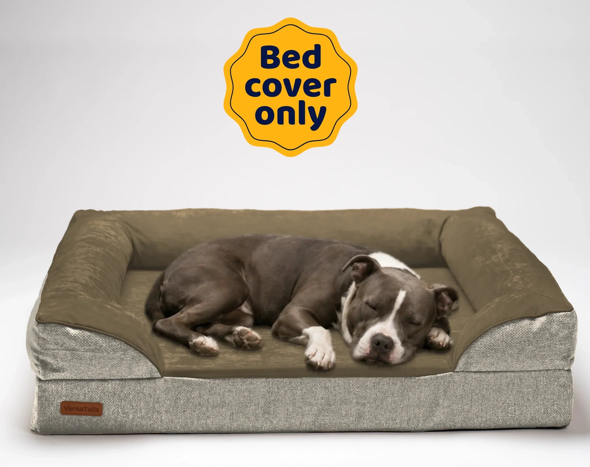 VersaTails® Dog Bed Cover – Replacement, Washable
