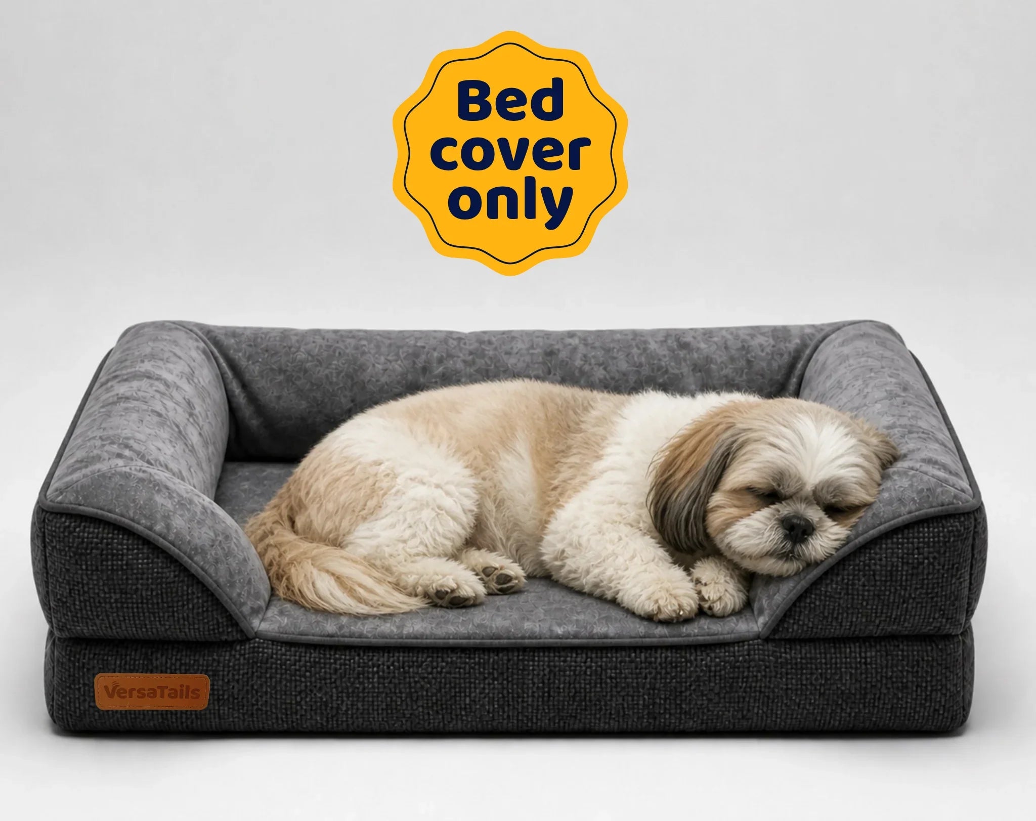 VersaTails® Dog Bed Cover – Replacement, Washable