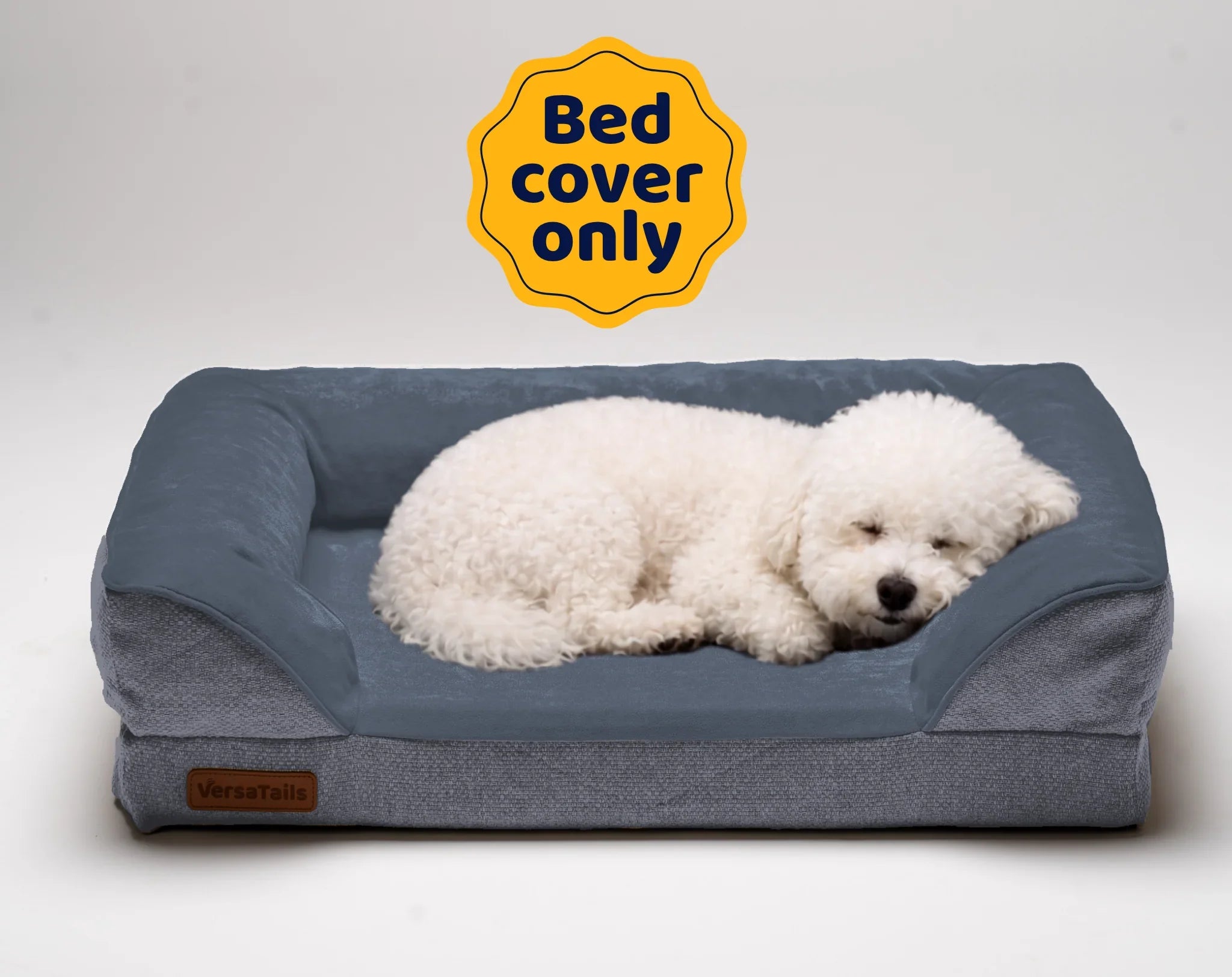 VersaTails® Dog Bed Cover – Replacement, Washable