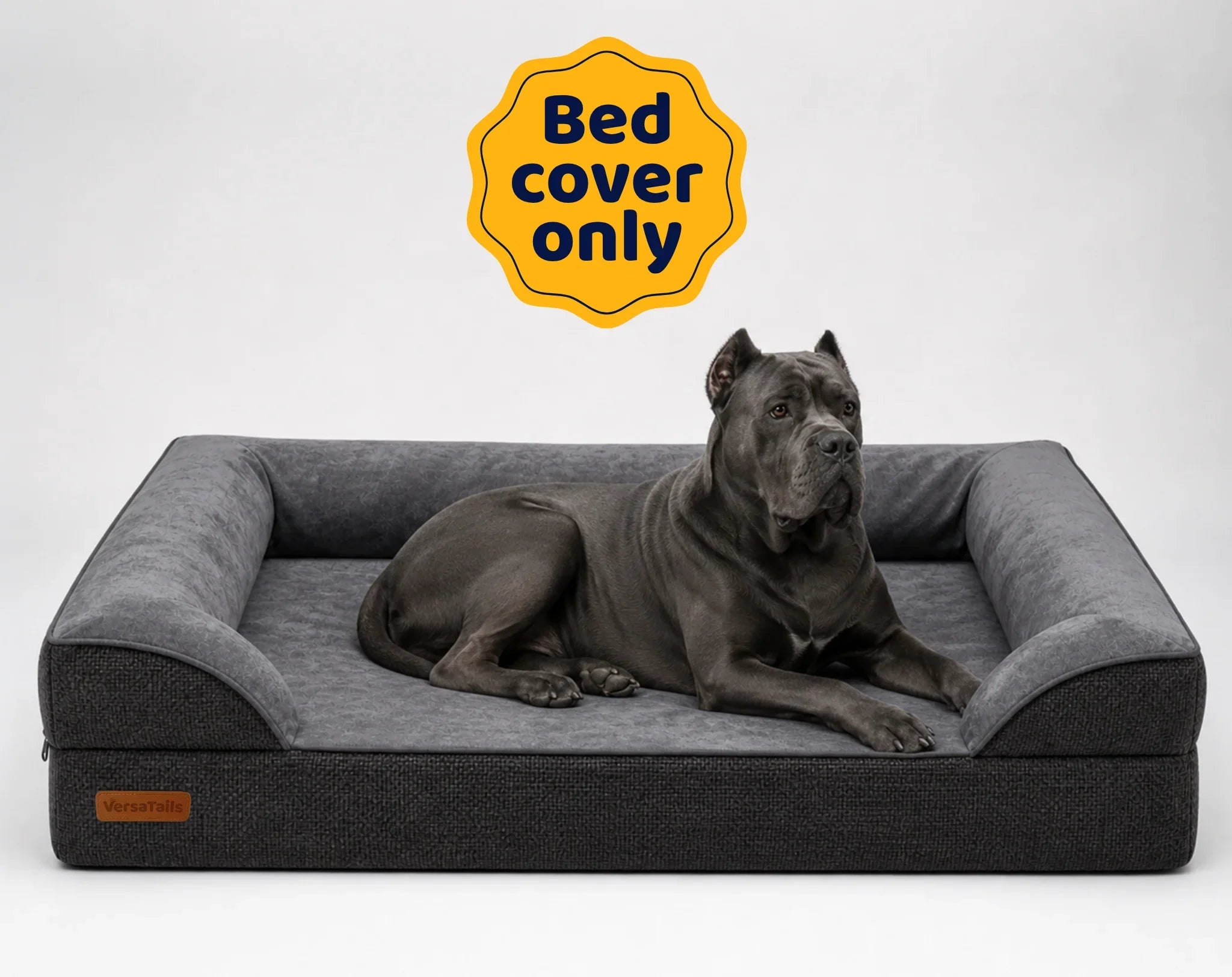 VersaTails® Dog Bed Cover – Replacement, Washable