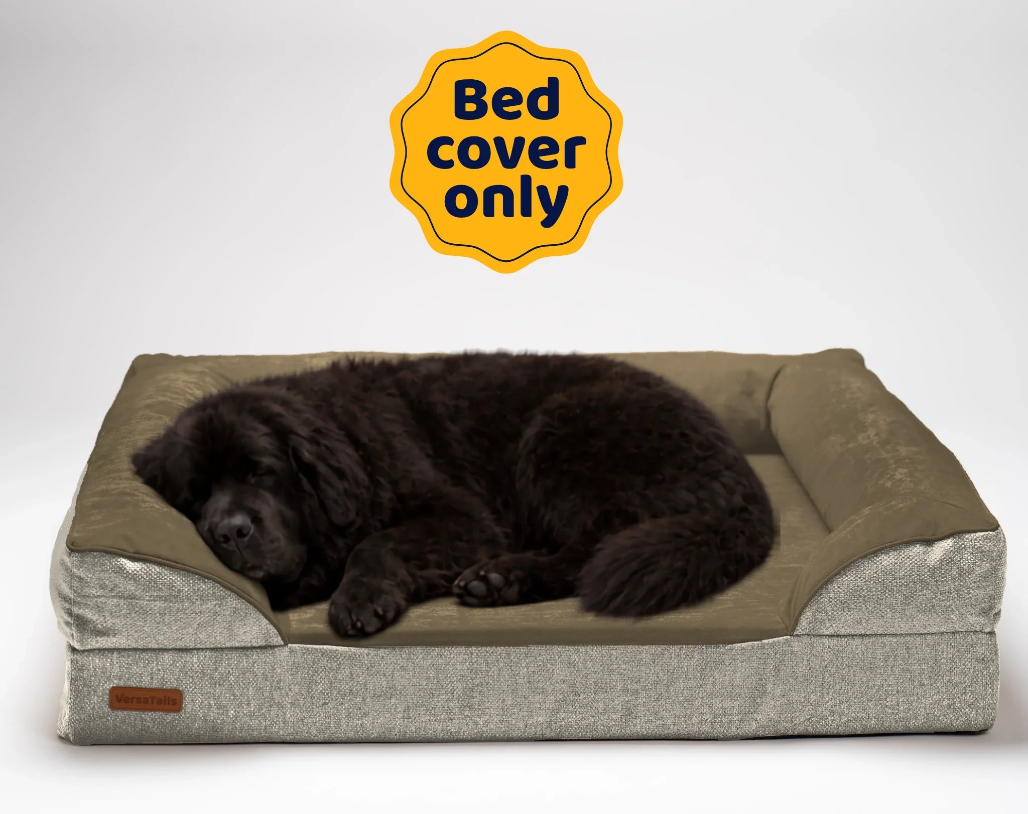 VersaTails® Dog Bed Cover – Replacement, Washable
