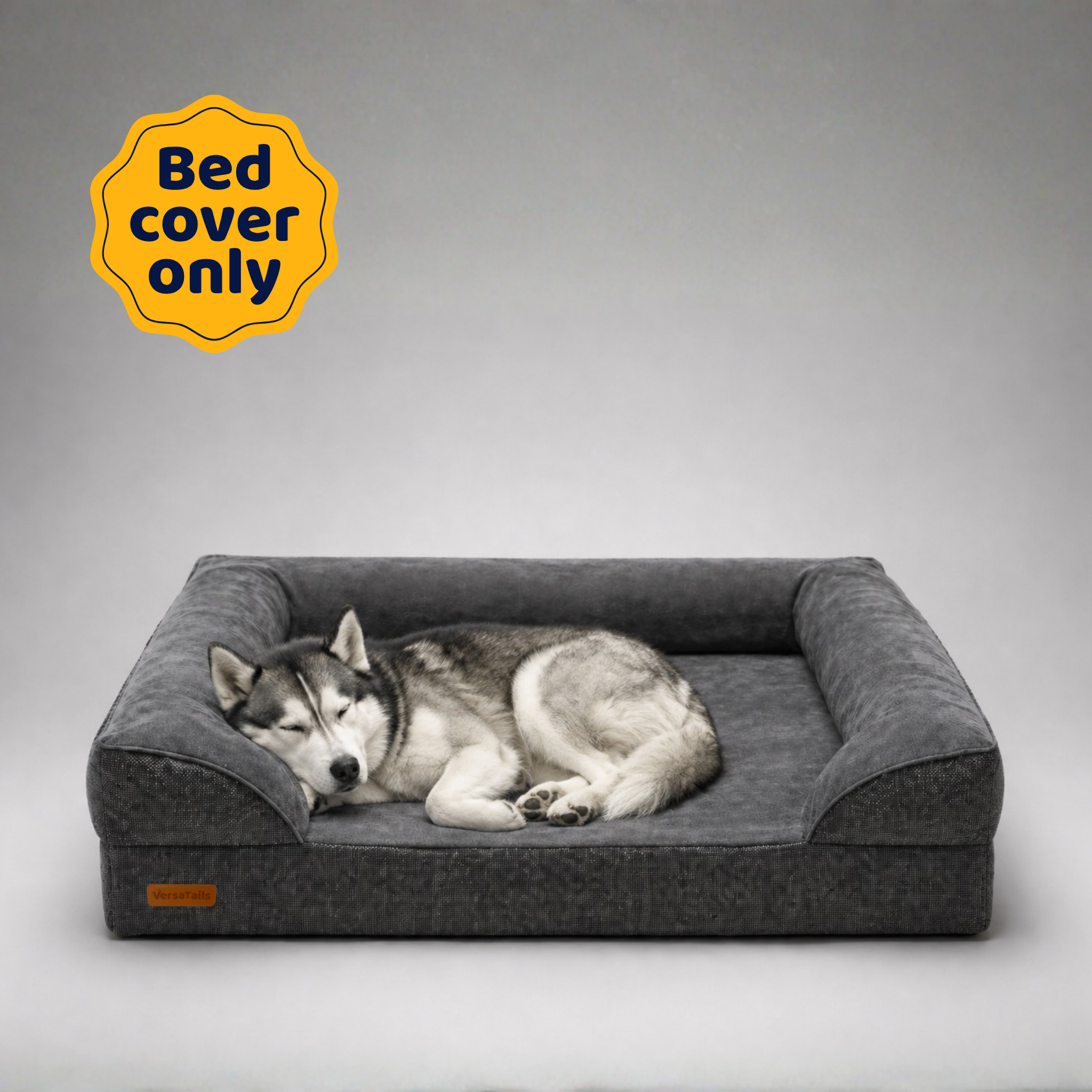 VersaTails® Dog Bed Cover – Replacement, Washable
