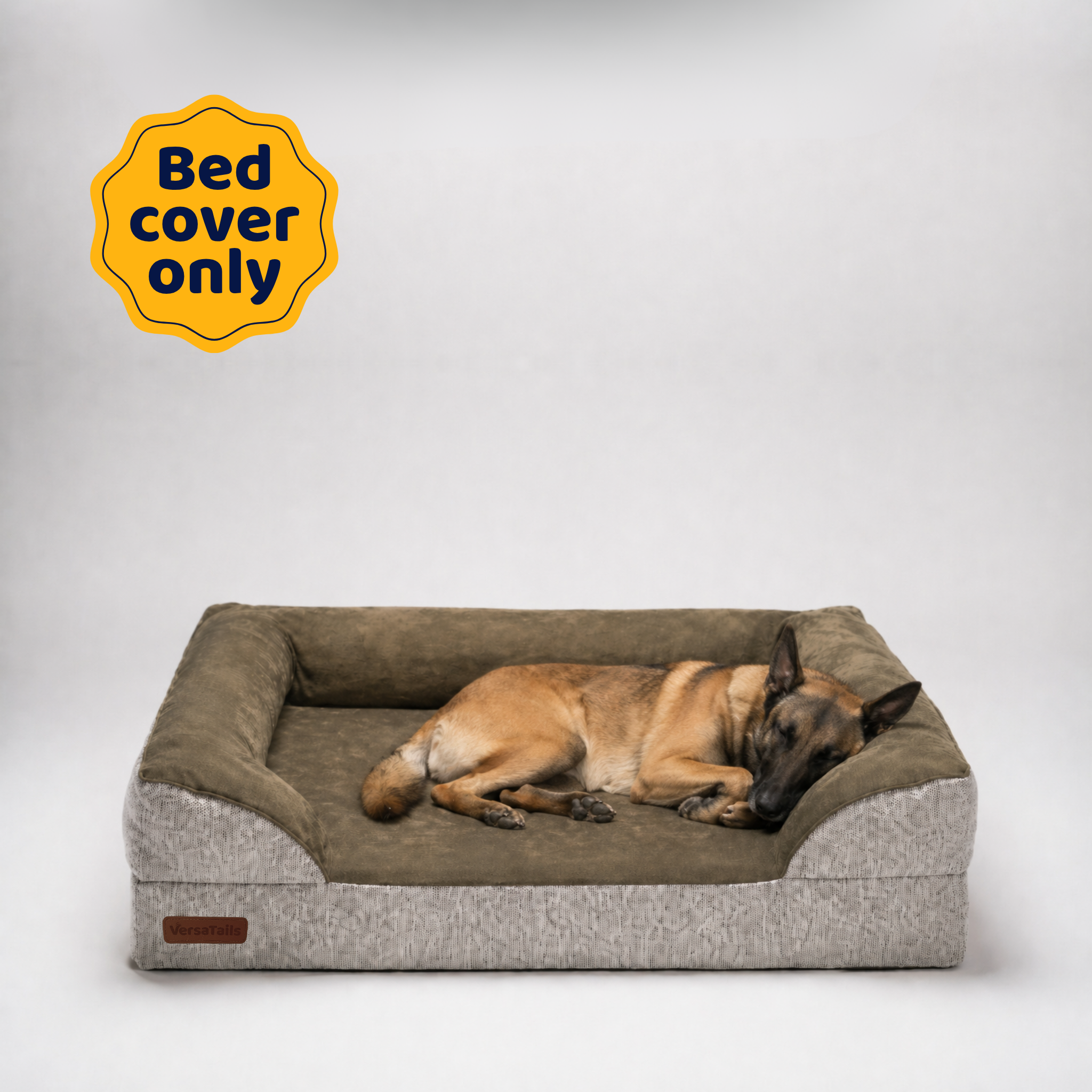 VersaTails® Dog Bed Cover – Replacement, Washable