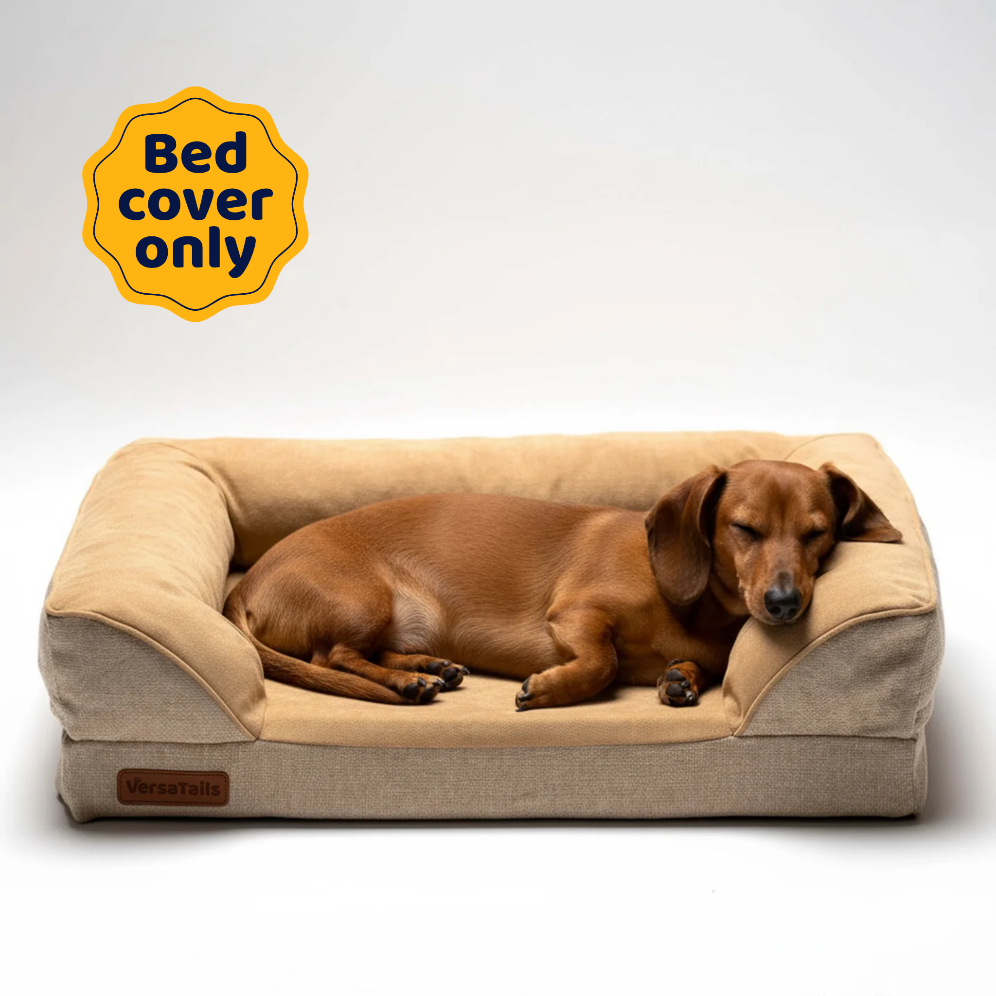 VersaTails™ Dog Bed Cover – Replacement, Washable