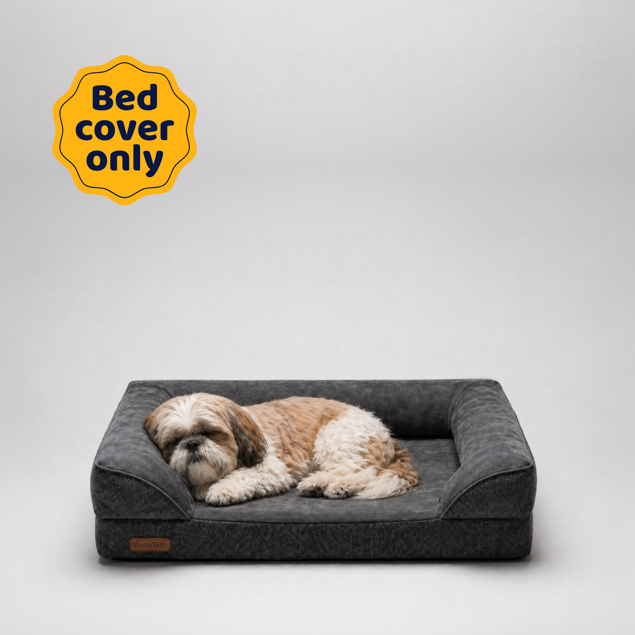 VersaTails® Dog Bed Cover – Replacement, Washable