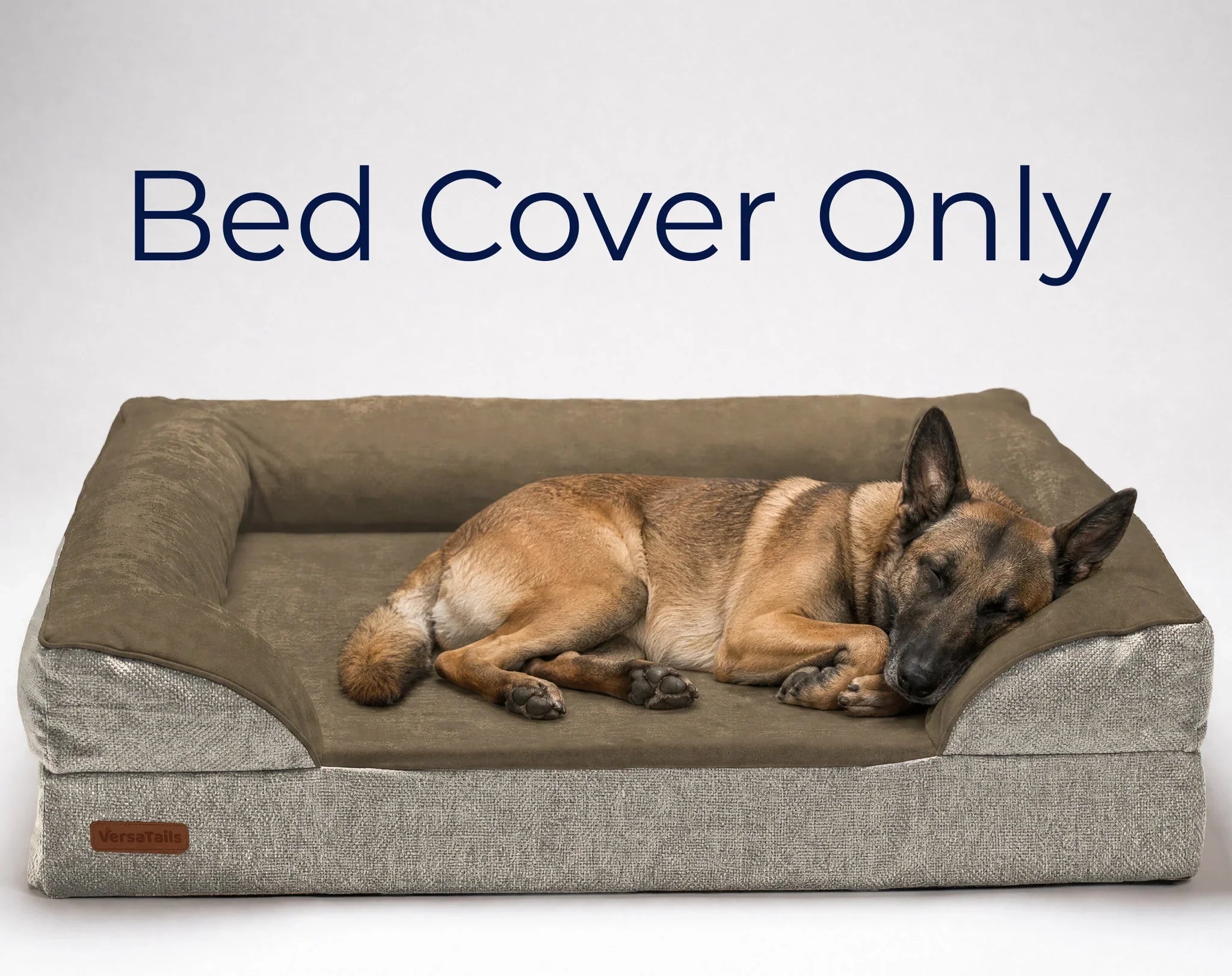 VersaTails® Dog Bed Cover – Replacement, Washable