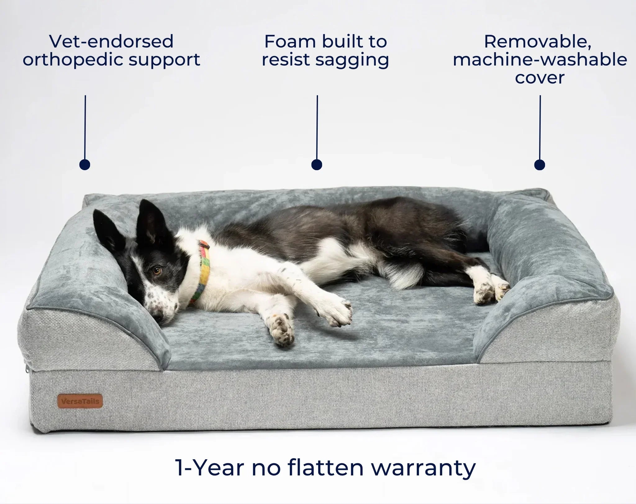 VersaTails® Orthopedic Dog Bed