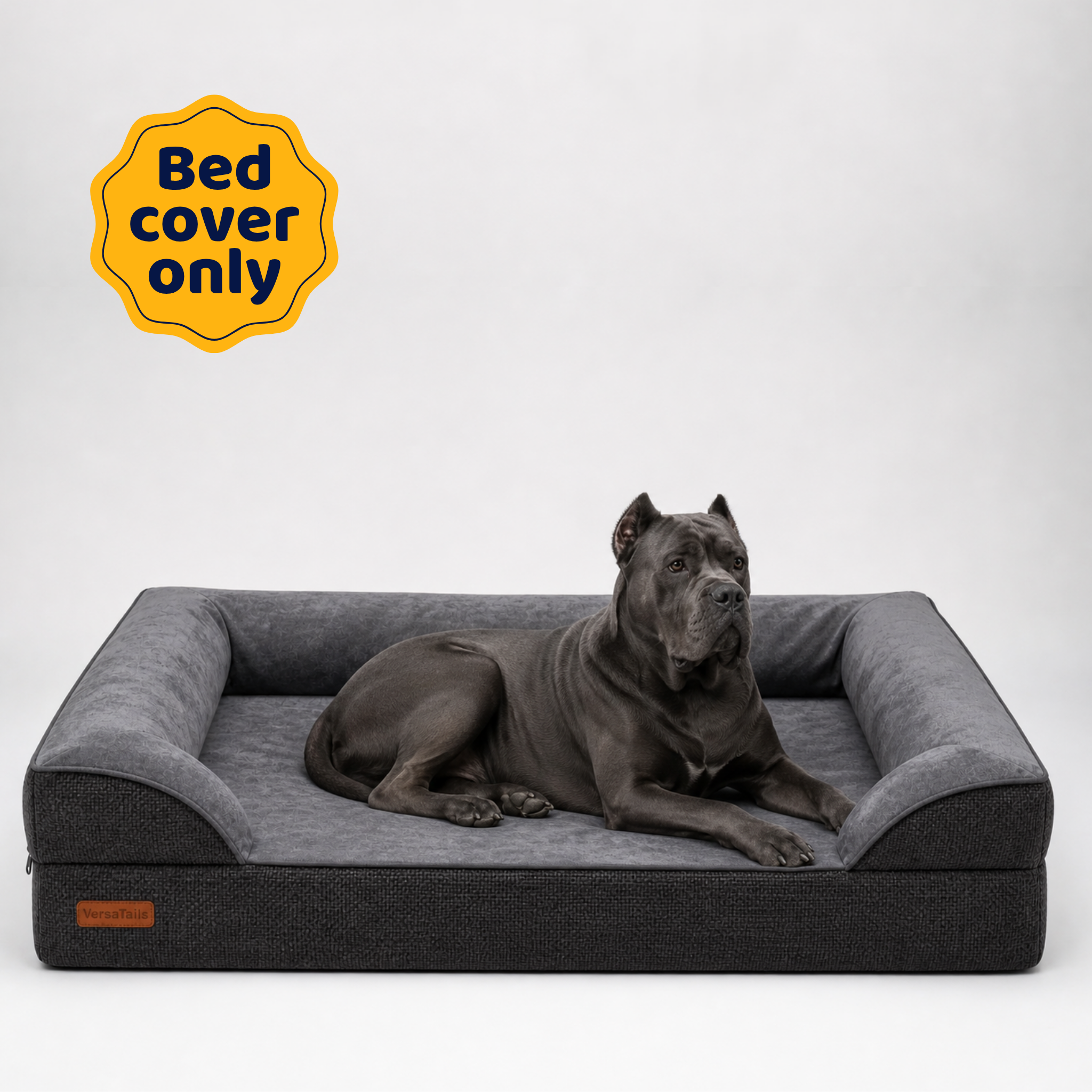 VersaTails® Dog Bed Cover – Replacement, Washable