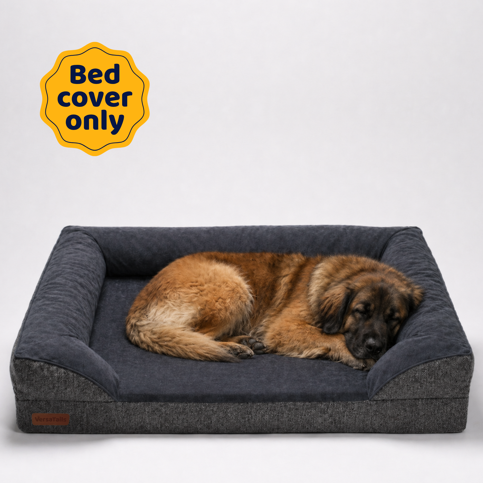 VersaTails® Dog Bed Cover – Replacement, Washable